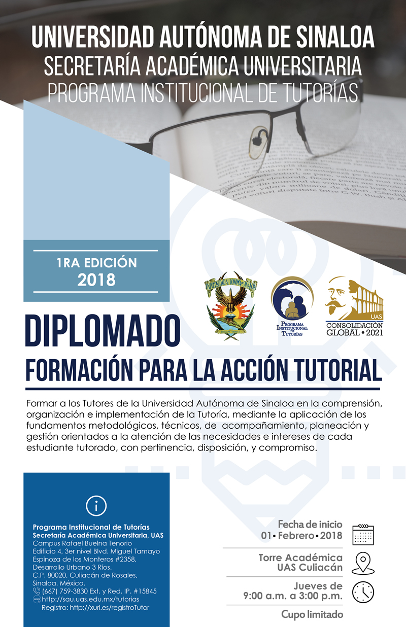 Diplomado Formación para la Acción Tutorial, 1era Edición 2018
