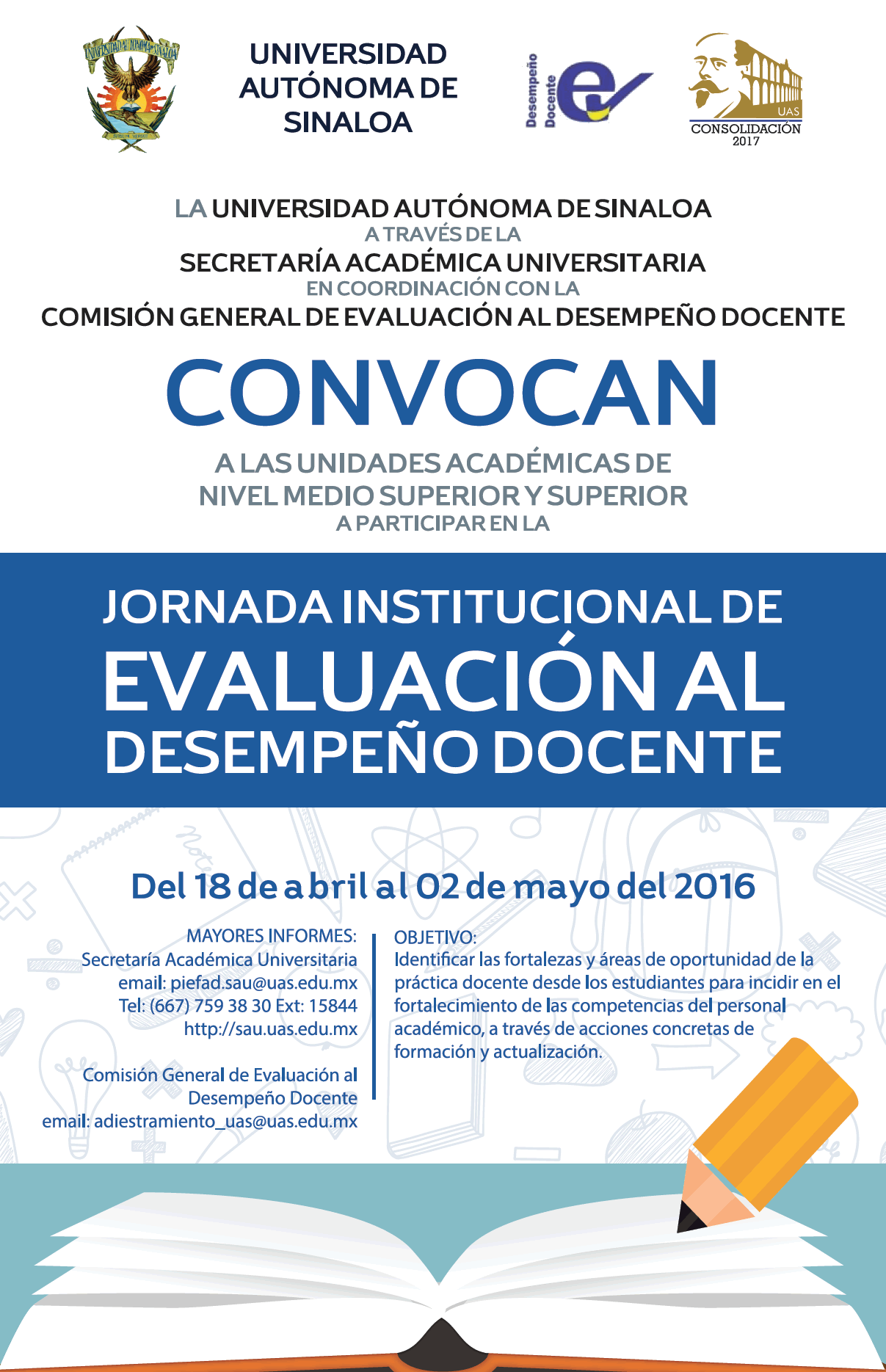 Jornana Institucional de Evaluacin al Desempeo Docente 2015-2016 II