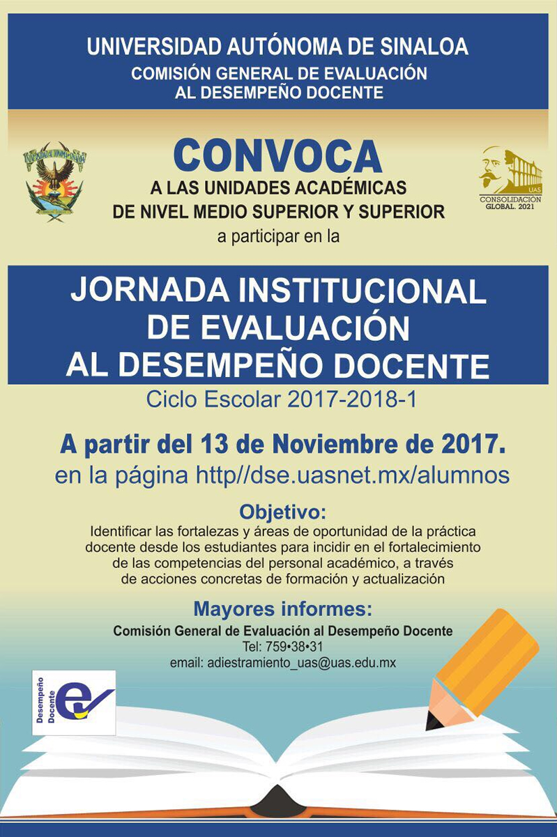 Jornada Institucional de Evaluacin al Desempeo Docente 2017-2018 I