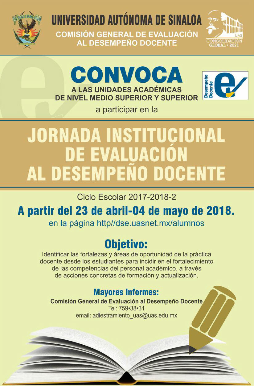 Jornada Institucional de Evaluacin al Desempeo Docente 2017-2018 II