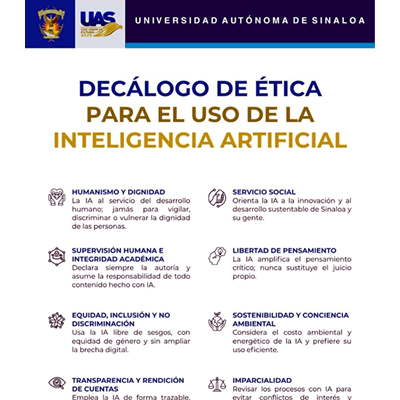 Decálogo de ética para el uso de la Inteligencia Artificial